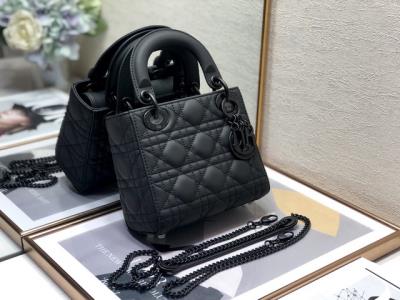 wholesale quality christian dior sku  lady dior 2223 black